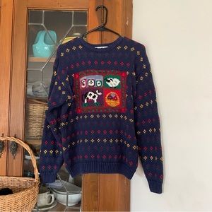 COTTAGE CORE KNIT SWEATER